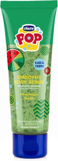 Chicco POP tělový peeling Watermelon smoothy pro děti a teenagery 150 ml