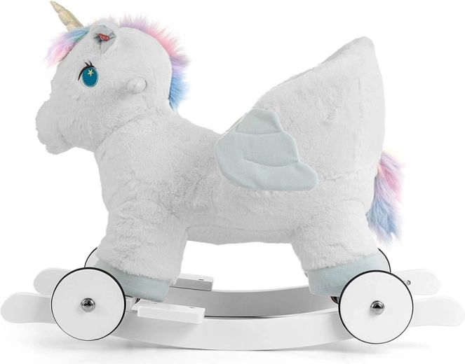 Dvě zábavy v jednom: houpání i jízda