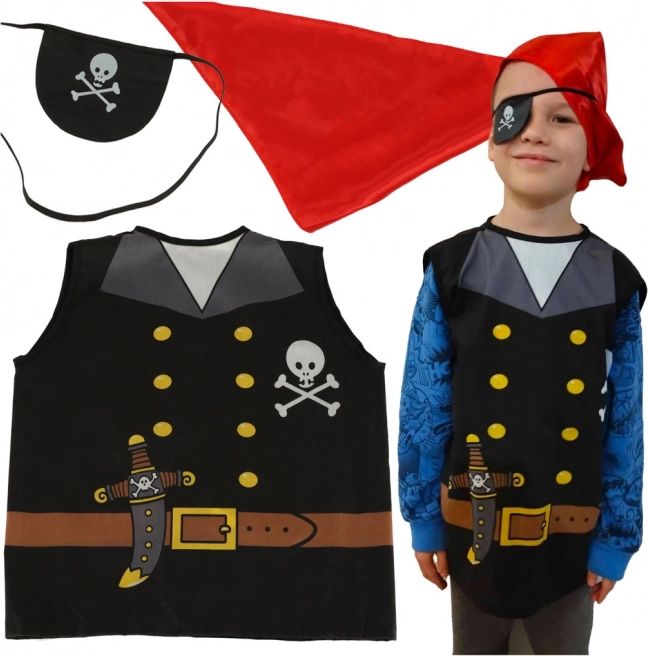 Kostým pirát pro děti 3-8 let