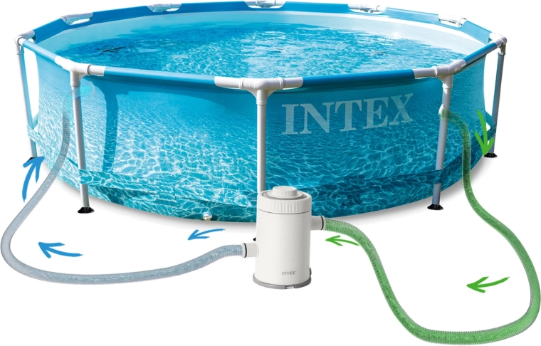 Čistá voda díky filtraci a chemii