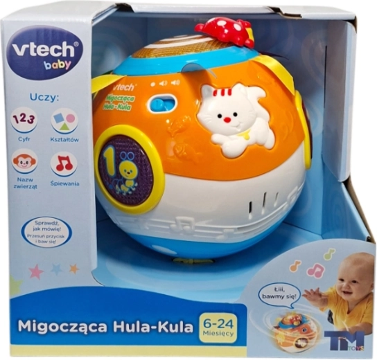 Blikající hula koule