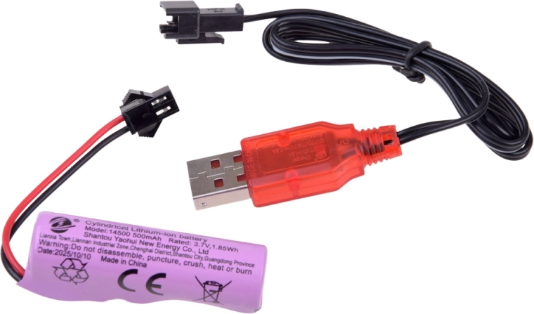 Dobíjecí akumulátor a nabíjení přes USB