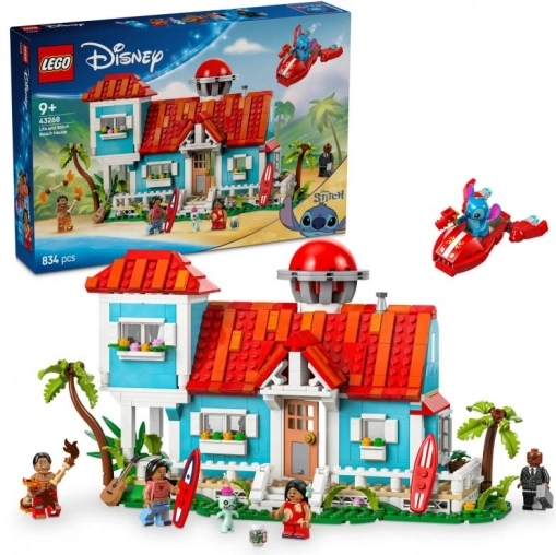 LEGO® │ Disney 43268 Lilo a Stitch a domek na pláži