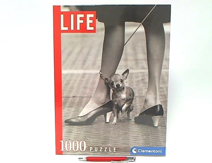 Clementoni puzzle Life 2021 Chihuahua 1000 dílků