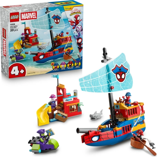 LEGO Marvel Pirátská loď Spideyho týmu
