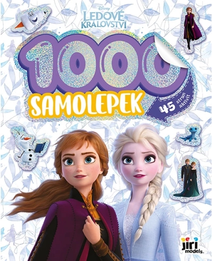 1000 samolepek s aktivitami Ledové království