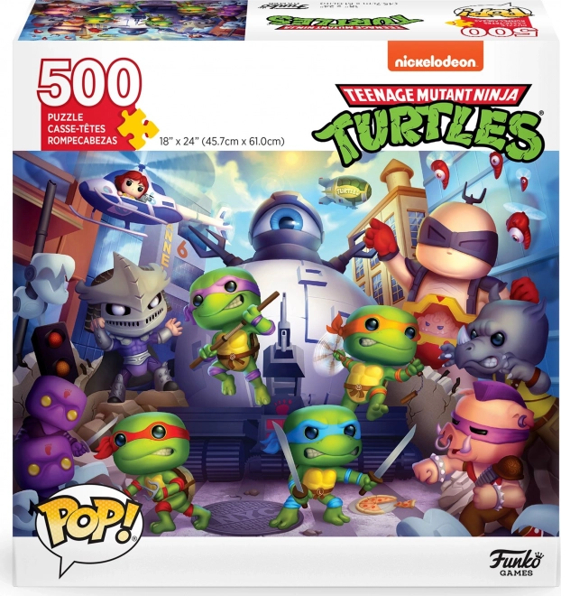 Puzzle FUNKO GAMES POP! Želvy Ninja 500 dílků