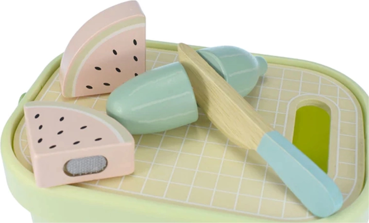 Realistické krájení díky suchému zipu