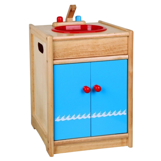 Dřevěný kuchyňský dřez BABU pro děti