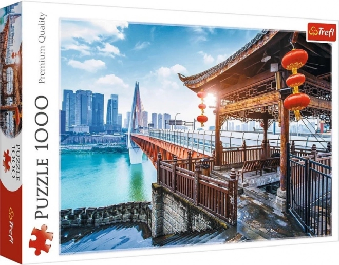 Puzzle 1000 dílků – Chongqing, Čína