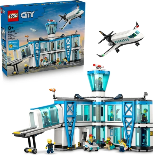 LEGO City letiště s letadlem
