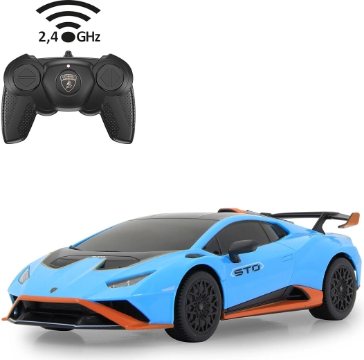 RC auto Lamborghini Huracán STO v měřítku 1:24 modré