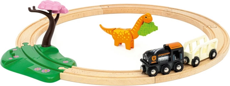 Dinosauří dobrodružství na kolejích