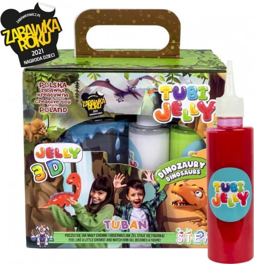 TUBAN Tubi Jelly dinosauři – malé akvárium kreativní sada
