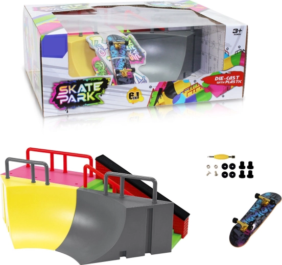 Sparkys modulární skatepark 6v1 pro fingerboard
