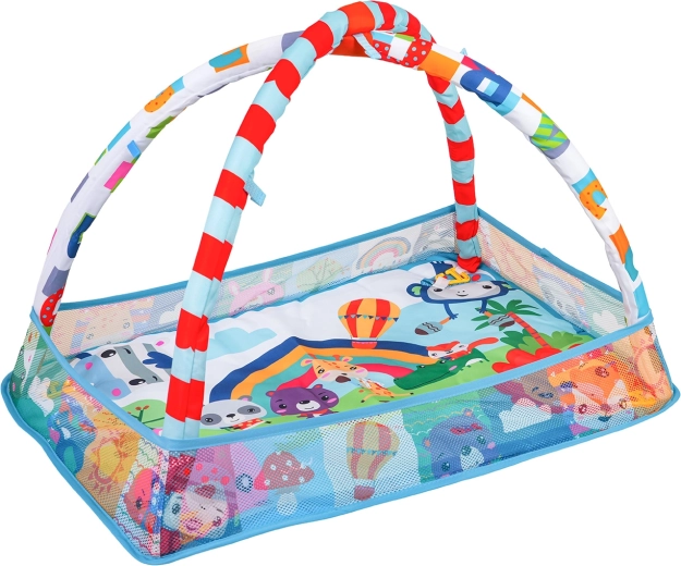 3 v 1: podložka, ohrádka i suchý bazének