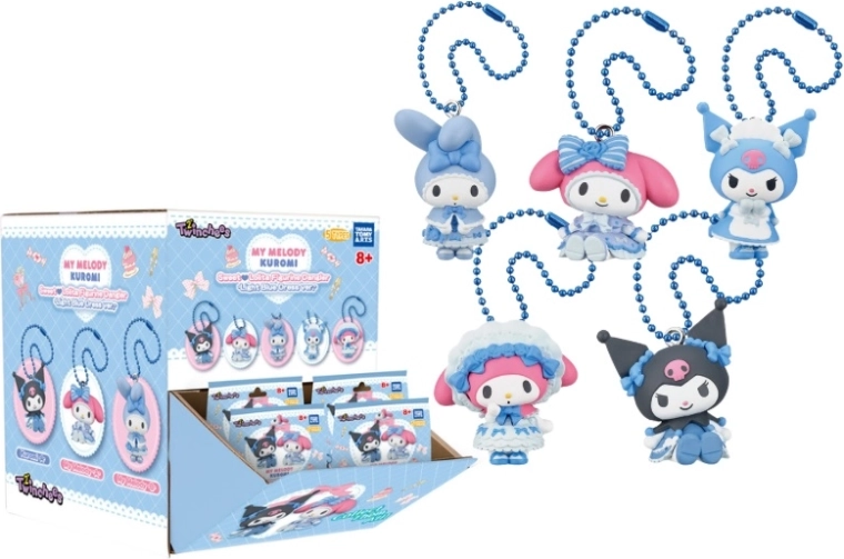 TOMY Twinchees sběratelské figurky Kuromi
