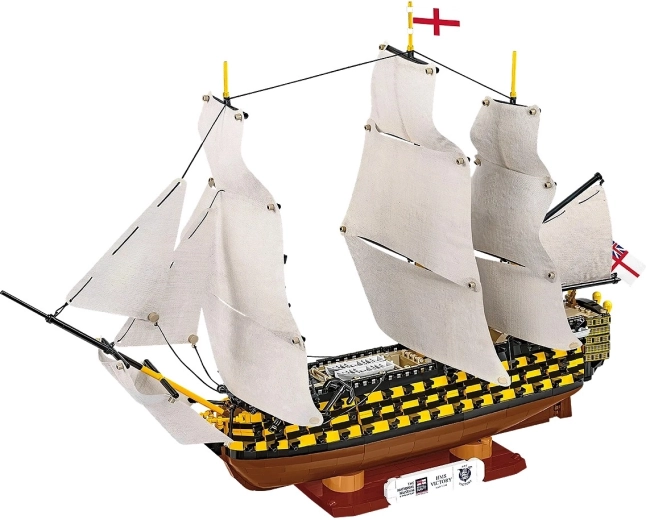 Výstavní podstavec s názvem a štítkem