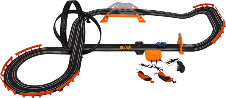 Závodní dráha TRACK MASTER s osvětlením + příslušenství 615cm