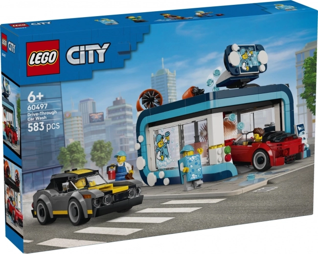 LEGO City automatická průjezdová myčka aut