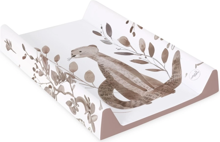 Ceba Baby přebalovací podložka s pevnou deskou Basic Clever Otter 50 × 70 cm