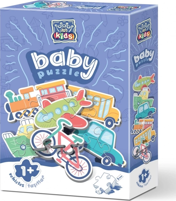 Baby puzzle Dopravní prostředky od ART