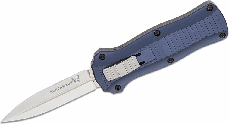 Benchmade Mini Infidel Crater Blue automatický nůž 7,9 cm limitovaná edice