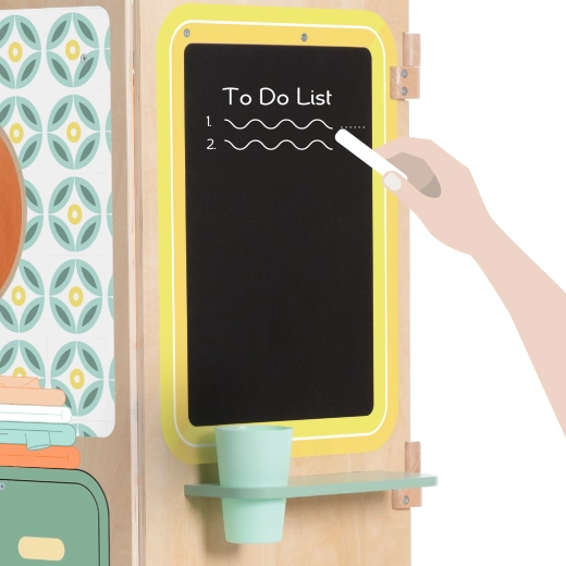 Tabule na kreslení a seznam úkolů