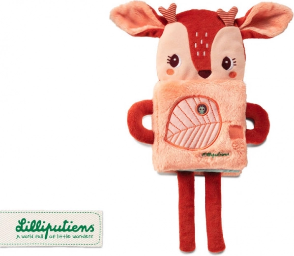 Mazlivá knížka s jelínkem Stella 3 m+ od Lilliputiens