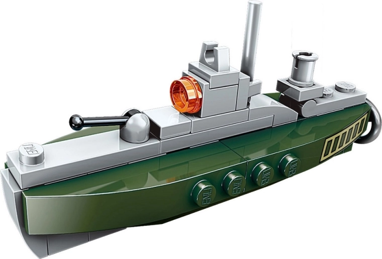Qman Amphibious Panzer ponorka Mosasaur