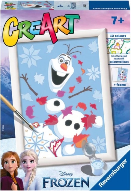 CreArt Disney Ledové království – rozesmátý Olaf