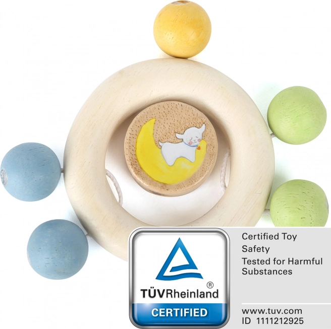 Small Foot dřevěné chrastítko kloužek Lotta