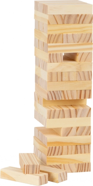 Dřevěná hra Jenga přírodní