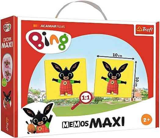 Memos maxi BING – dětská pexeso hra