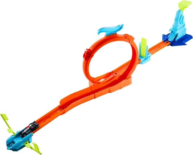 Hot Wheels kaskadérská dráha s překážkami