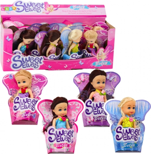 Mini Panenka Elf Betsy 11,5 cm Různé Vzory