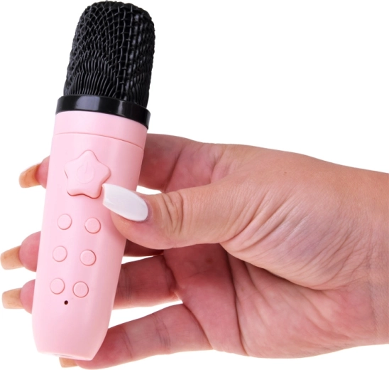 Karaoke mikrofon s ovládáním a změnou hlasu