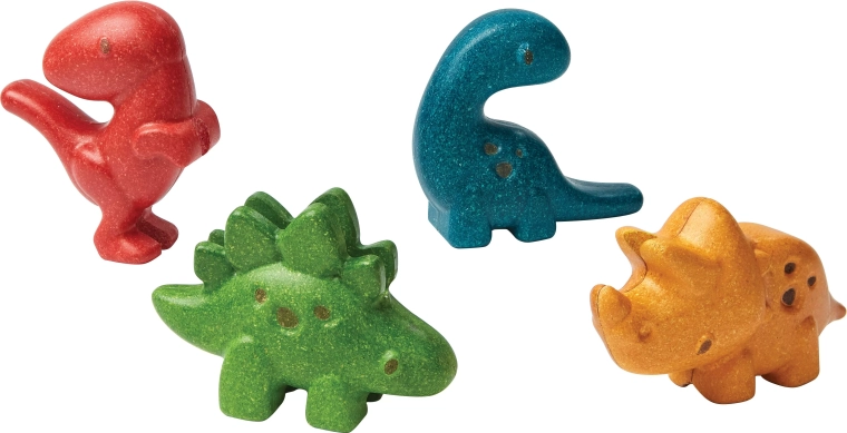Sada dřevěných dinosaurů Plan Toys