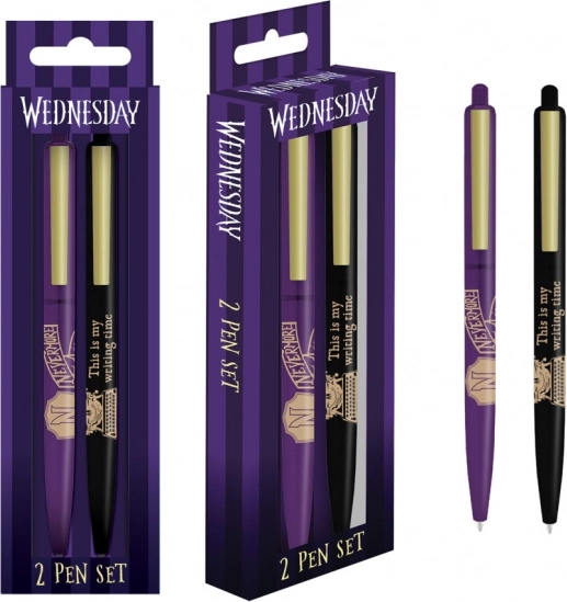 Sada propisek Wednesday – 2 kusy