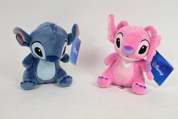 Disney Stitch a Angel mini plyšové postavičky 17 cm (12 ks v boxu)