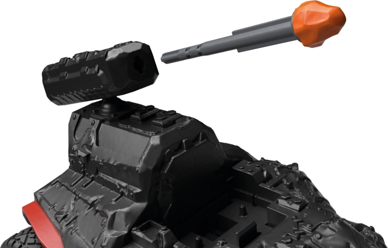 Otočná střelná věž pro akční bitvy