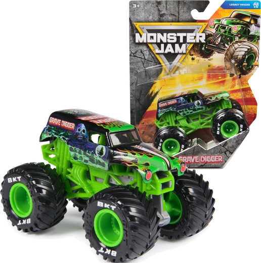 Spin Master Monster Jam Grave Digger autíčko 1:64 série 45