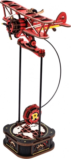 Dřevěný 3D model dvouplošníku s kyvadlem