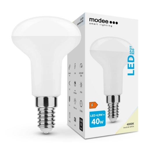 Modee Lighting LED žárovka R50 4,9 W E14 neutrální bílá