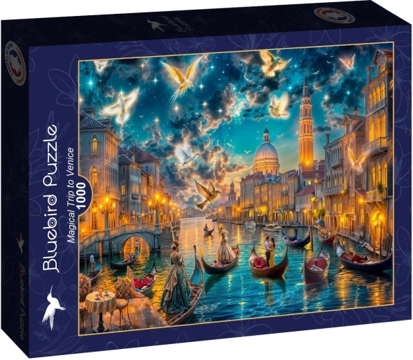 Bluebird puzzle kouzelný výlet do Benátek 1000 dílků