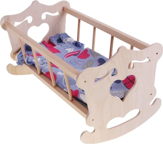 Houpací mechanika jako u skutečné kolébky