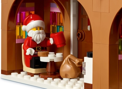 Minifigurka Santa Clause pro vánoční příběhy