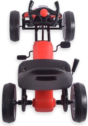 Bezpečný řetězový pohon a ruční brzda