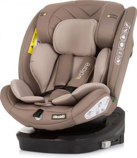 autosedačka i-Size 40–150 cm s Isofix 360 od Chipolino – Macadamia