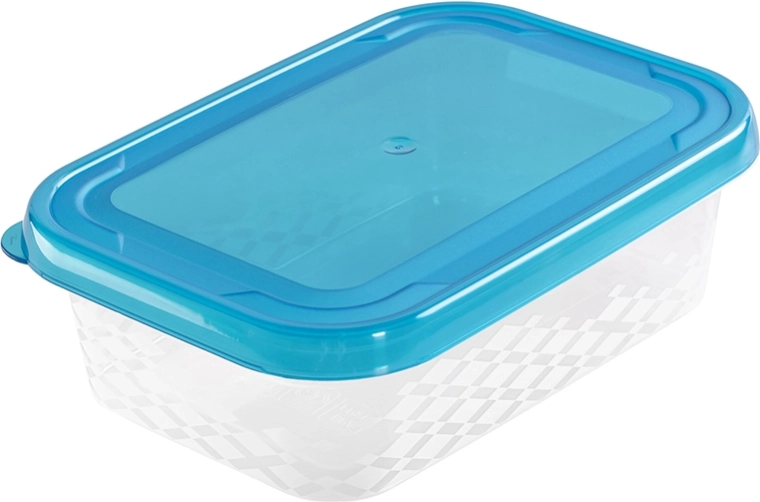 Box na potraviny Blue Box 0,5 l modrý obdélníkový